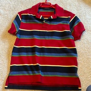 Boys Lands End polo with collar Size M 5/6